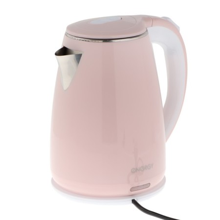 Electric kettle Energy E-261, Plastic Sobel, 1.8 L, 1500 W, Pink