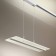 Snow -linen three -dimensional novotech lamp. Iter, 30W, LED, 848x602x160 mm, white color