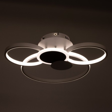 Cialogs from PDU 1916/5 LED 100W Dimmer white-black 48x54x8.5 cm Bayerlux-2