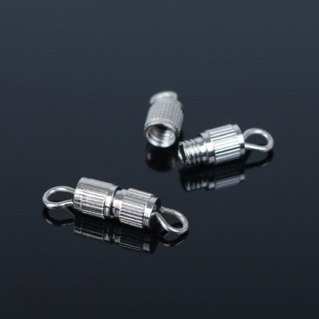 Screw lock 7 × 3 mm (set 10 pcs.), Silver color