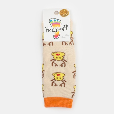 Noski children's terry, the color is light beige, size 14-16-3