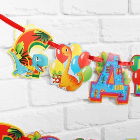 Garland on the dinomir tape, length 250 cm-2