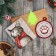 Set Gift Ethel "Snow Cat": kitchener 40x73cm, take 17x17cm; cotton 100%,