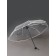 Umbrella fur r48/53 8p 3 sp pvc plain handle white wool qf