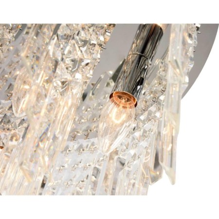 Ceiling chandelier DINARA 16XE14 40W, size 80x80x28 cm, color chromium-2