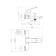 Bath mixer Cersanit Flavis A63035