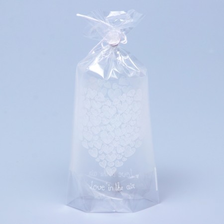 Package Packy BOPP, with a bottom fold, "Love in the air" 9*19 cm-2