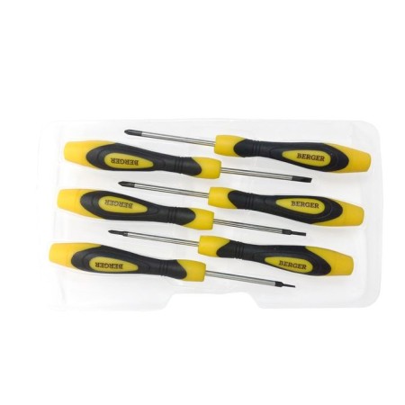 Set of screwdrivers berger bg1068, time 6 items