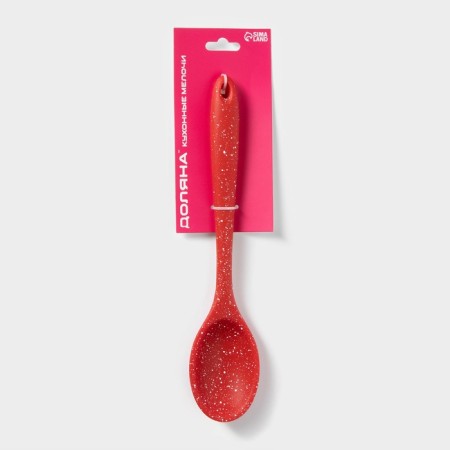 Spoon Garnish shares "grenade", silicone, 28.5 × 5.5 cm, red color-5