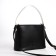 Bag Cross-Bodi with a zipper, black color
