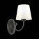 Wall lamp EVOLUCE. Sle120301-01. Rimento. 1x40 W, E14, 14x25 cm, dark -gray color