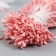 Stamens for flowers "pink" set 360 pcs length 6 cm