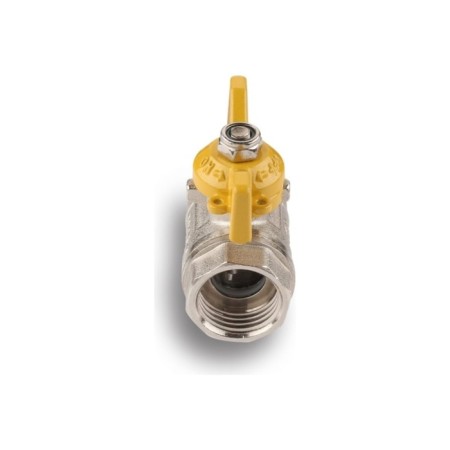 Ball the gas gas aqualink, PN 16, the inner/internal thread 1/2 ", butterfly, nickelir.-7