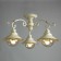 Chandelier A4577PL-3WG Grazioso 3x60W E27, 61x61x35 cm