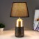 Virsavia table lamp E14 40W Black-gold 22x22x39 cm Risalux
