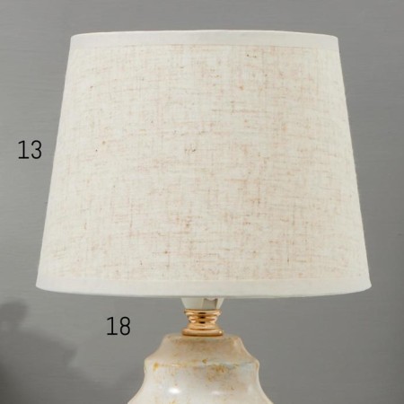 Table lamp 16405/1 E14 40W Beige 17x17x29 cm Risalux-6