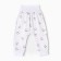 Children's sliders "Antoshka", white color, height 62