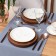 The path to the table Ethel Kitchen 40x150 +/- 5 cm, col. Blue, 100% HL, sarzha 220 g/m2