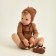 Body set 2 pcs SL Home growth 74-80 cm, col. Beige/coffee