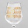 A glass for the wine “My wine is my rules”, 350 ml, type of drawing: VD