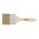 Brush flat tundra, mixed bristles, wooden handle, 2.5 ", 63 mm