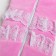 Coconut for a newborn, pink color
