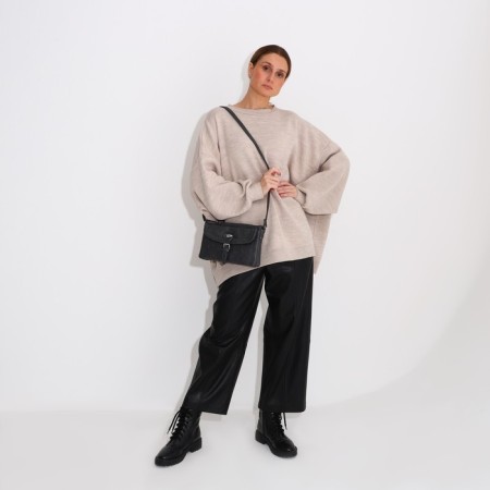 Lightning bag bag, dark gray color-6