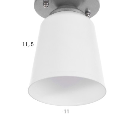 Alumer alumis 1khe27 40w chrome 12x12x17 cm-4