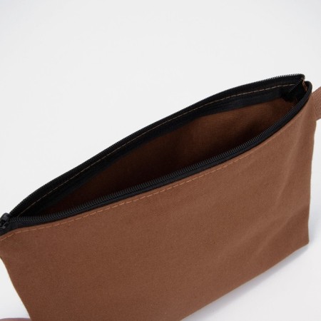 Lightning cosmetic bag, brown color-2