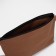 Lightning cosmetic bag, brown color