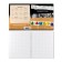 Subject notebook, 36 sheets, cage, geometry, erichkrause "Timeline", coated cardboard, Blok Offset 100%, information block