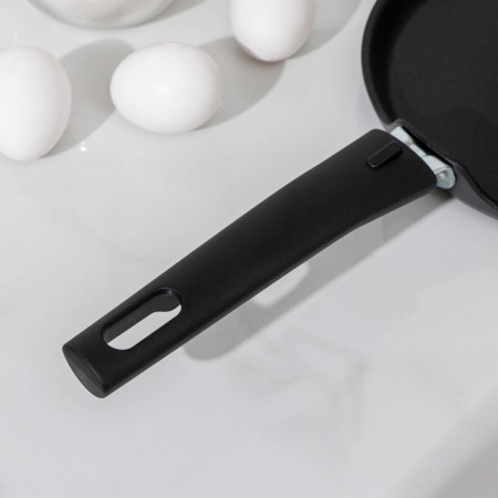 The pan -pancake “Tradition”, D = 20 cm, removable handle, anti -stick coating, black color-3