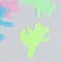 Stick phosphorus "cubs" with glue pads set of 8 pcs MIX 19x13 cm