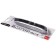Universal trapezoidal knife 19mm, latch, metal case, zinc-ally, top