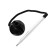 Ballpoint pen on the self -adhesive stand attomex 0.7 mm, shift rod, blue ink, plastic spring
