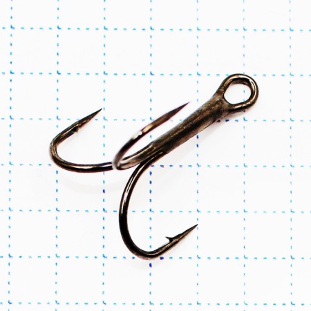 The hook KOI O’Haughnessy Treble, size 4 Int, BN color, tee, 10 pcs.