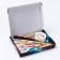 A set for drawing oil pastel. DIY cards "Cosmos inside", a set for creativity