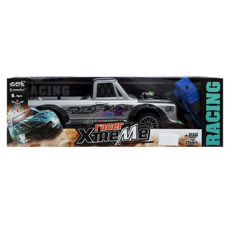 Radio controlled machine "drift", with a battery, color gray color-8