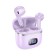 Hoco EQ1, TWS headphones, wireless, inserts, display, BT 5.3, 40/400 mAh, purple