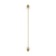 Bra Maytoni Mod413wl-L8G3K, LED, 8W, 90.5x5x11 cm, 600lm, Color Gold