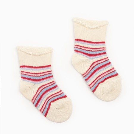 Noski children's terry, dairy color, size 14