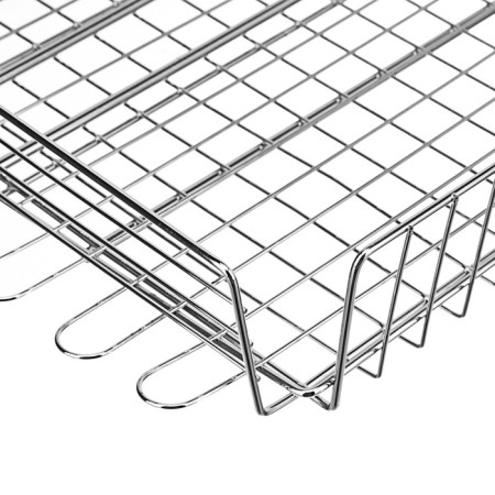 Grill grill, 240x310x55 mm, volumetric, chrome-3