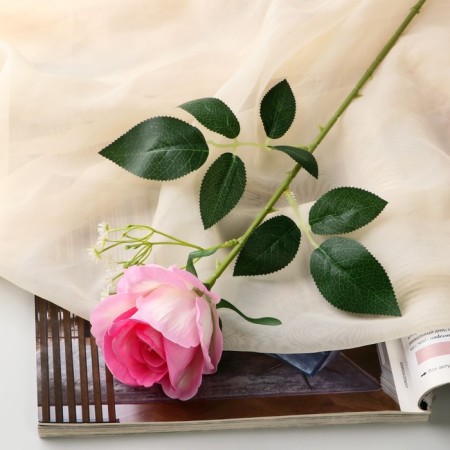 Artificial flowers "Venezuelan" 8x56 cm, pink