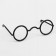 Glasses for toys, set 3 pcs, size 1 pc: 3.5 × 10.5 × 6.2 cm, black color