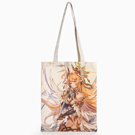 Bag Schoper "Anime" 35 x 0.5 x 40, department without lightning, without lining, white-1
