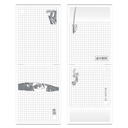 Notepad 105 x 140 mm, 32 sheets "Best Friend", Cover Cover Cardboard, Designer Block, Block 65 g/m²-1
