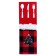 Envenue for cutlery "New Year", types of mix