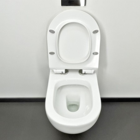 Comforty 104 toilet seat, SoftClose duroplast is thin, quickly-6