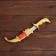 Souvenir knife, 19 cm, horse -shaped handle, mix
