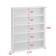 Regiment for varnishes and gels, 570x80x680, white